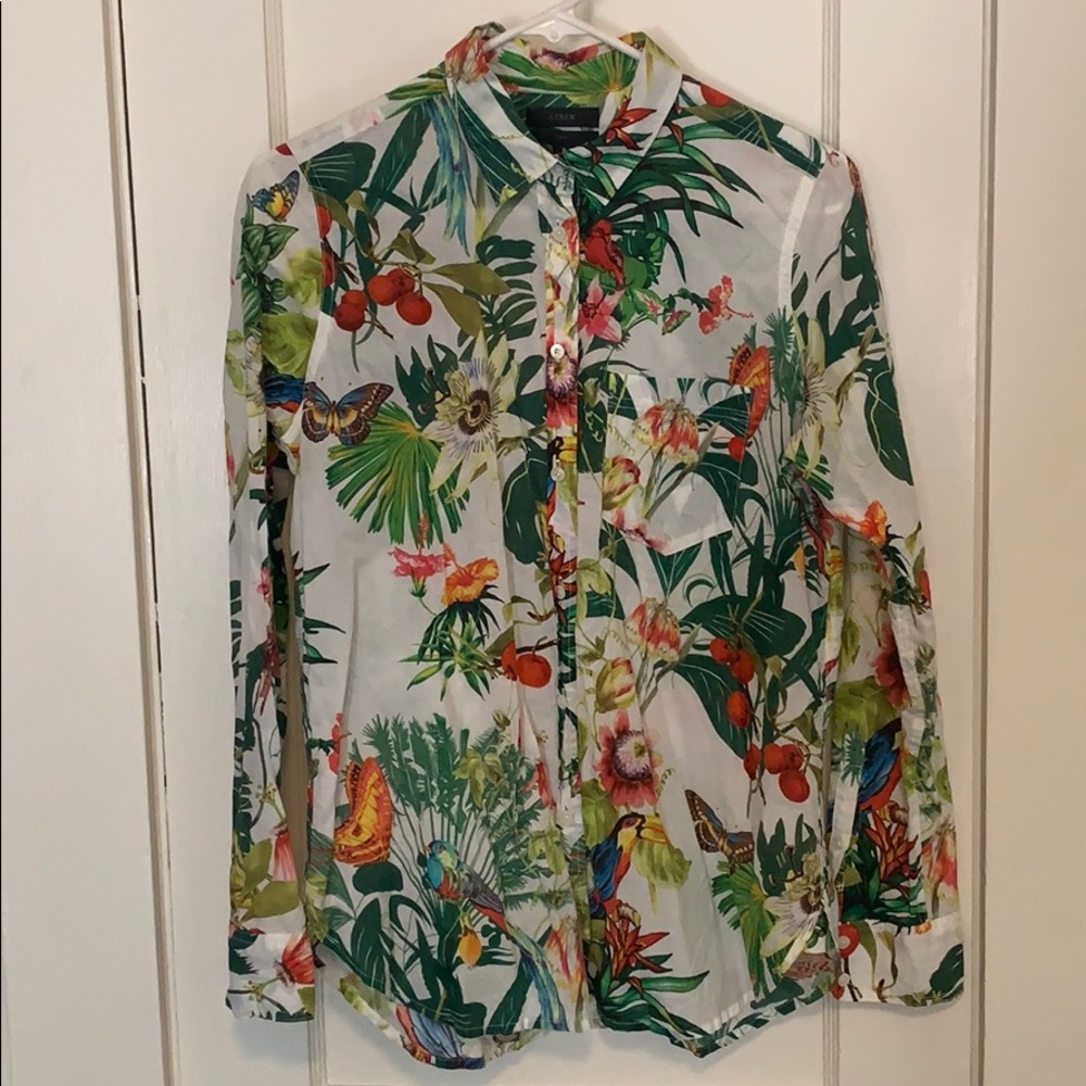 J. Crew Classic Fit Boy Button Down size 6